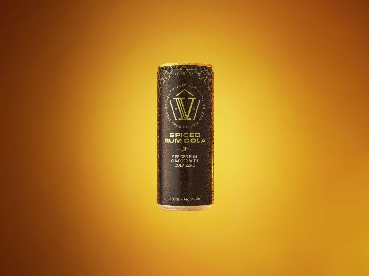 V Rum Spiced Cola RTD