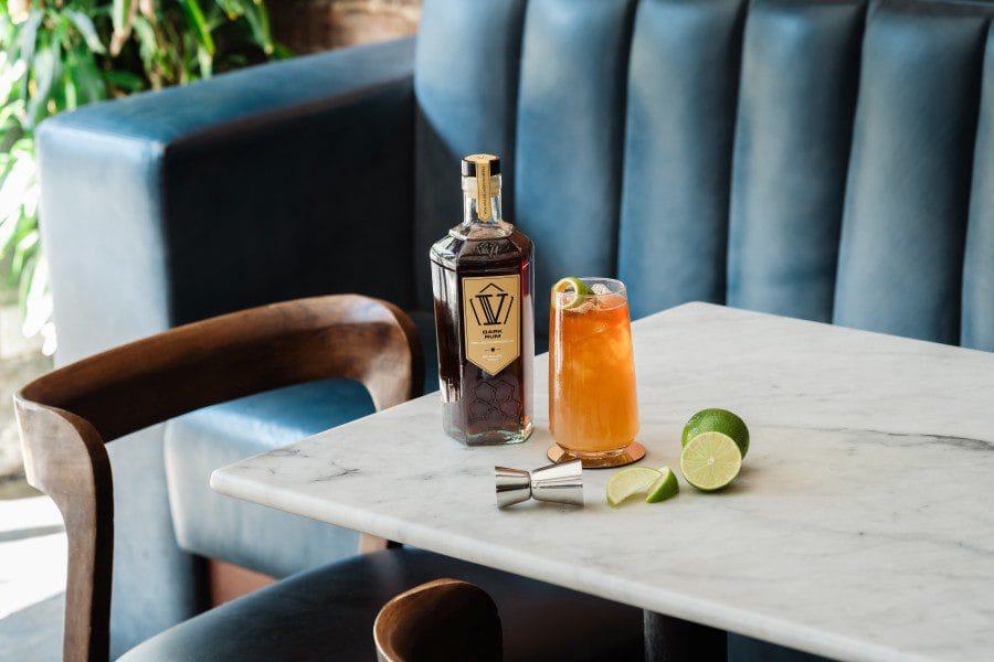 V Dark Rum Cocktail Table 2