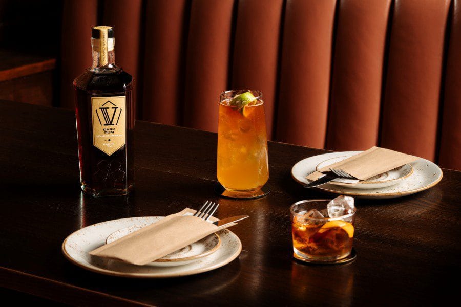 V Dark Rum Cocktail Table 3